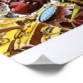 ICELANDIC AIRLINES Vikings Low Fare Europe Retro Poster (Hoek)