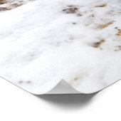 Icelandic Horse during winter on Iceland Poster (Hoek)