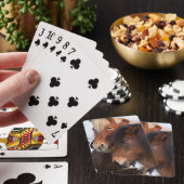 Icelandic Horse during winter on Iceland Speelkaarten (Insitu)