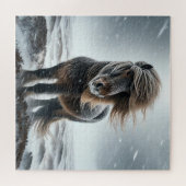 Icelandic Horse In its Element Jigsaw Puzzle Legpuzzel (Horizontaal)