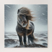 Icelandic Horse In its Element Jigsaw Puzzle Legpuzzel (Verticaal)