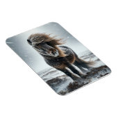 Icelandic Horse In its Element Magnet Magneet (Rechterzijde)