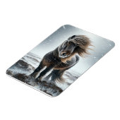 Icelandic Horse In its Element Magnet Magneet (Linkerzijde)