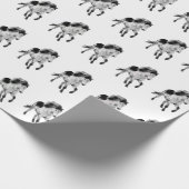 Icelandic horse in motion cadeaupapier (Hoek)