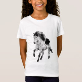 Icelandic horse in motion t-shirt