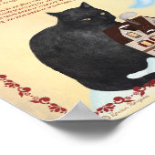 ICELANDIC YULE CAT Legend of Jólakötturinn Poster (Hoek)