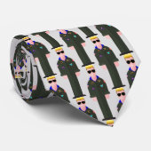 Iceman – 80s Icon Pattern Tie Stropdas (Opgerold)