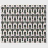 Iceman – 80s Icon Pattern Wrapping Paper Cadeaupapier (Vlak)