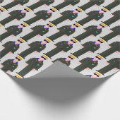Iceman – 80s Icon Pattern Wrapping Paper Cadeaupapier (Hoek)