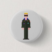 Iceman – 80s Movie Icon Button (Voorkant)