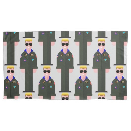 Iceman – 80s Movie Icon Pillowcase Kussensloop (Voorkant-Links)