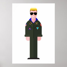 Iceman - 80s Movie Icon Poster