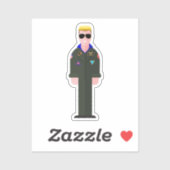 Iceman – 80s Movie Icon Sticker (Vel)