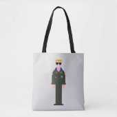 Iceman - 80s Movie Icon Tote Bag (Voorkant)
