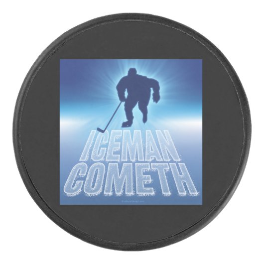 Iceman Cometh Hockey Puck (Voorkant)