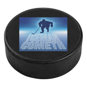 Iceman Cometh Hockey Puck