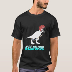 Icesaurus Ice Hockey Player Expert Coach Sport G T-shirt