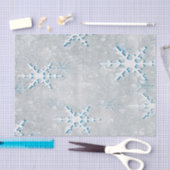 IceSnowflakes Kerstmis Tissuepapier (Craft)
