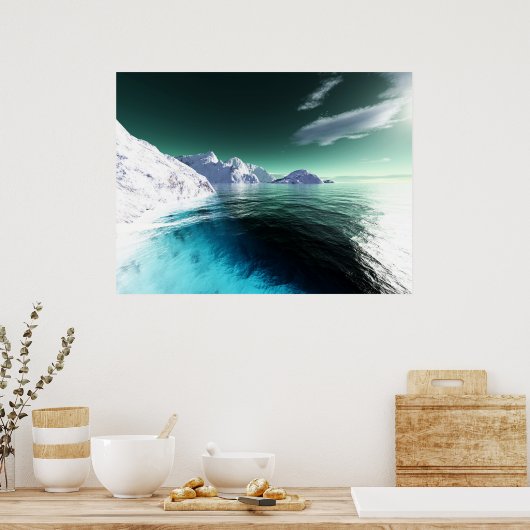 Icewereld Poster (Keuken)