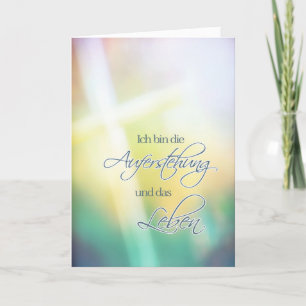 ich bakmatrijs Auferstehung, Duitse godsdienstige Feestdagen Kaart