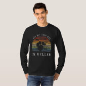 Ich Bin Dann Mal Im Keller Drum Kit T-shirt (Voorkant volledig)