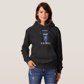 Ich Bin Das Blaue Sheep Der Familie  Idea Alcohol Hoodie (Voorkant volledig)