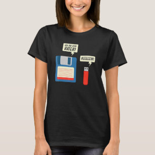 Ich Bin Dein Vater Diskette USB Stick Next Generat T-shirt