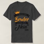 Ich bin der coole bruder 1 t-shirt (Design voorkant)