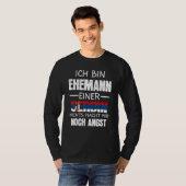 Ich Bin Ehemann Einer Serbin Servië Serbe T-shirt (Voorkant volledig)