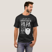 Ich Bin Ein Bärtiger Papa Ein Normaler Papa Nu T-shirt (Voorkant volledig)