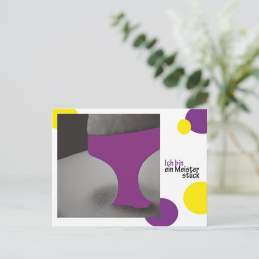 ich bin ein Meisterstueck Briefkaart (Staand voorkant)