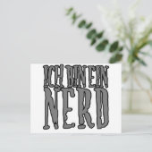 Ich Bin Ein Nerd Briefkaart (Staand voorkant)