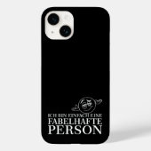 Ich bin einfach eine fabelhafte Persoon! Case-Mate iPhone Case (Achterkant)
