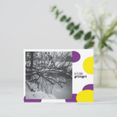 ich bin getragen briefkaart (Staand voorkant)