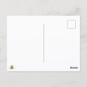 Ich bin gleich da briefkaart (Achterkant)
