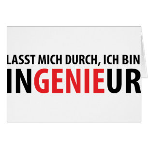 Ich bin Ingenieur