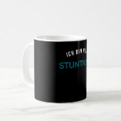 Ich bin kein Stuntman Geschenk Koffiemok (Voorkant links)