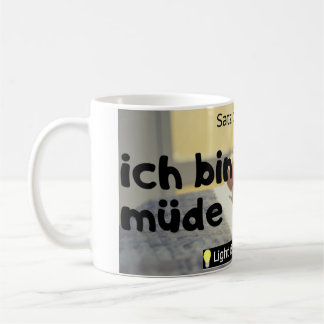 ich bin müde (Duitse nationaliteit) Koffiemok
