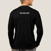 Ich bin nicht perfekt, aber einzigartig – Selbstbe Tri-Blend Shirt (Achterkant volledig)