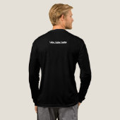 Ich bin nicht perfekt, aber einzigartig – Selbstbe Tri-Blend Shirt (Achterkant)