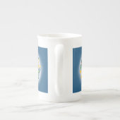 "Ich bin" Ostern Porselein Kop (Achterkant)