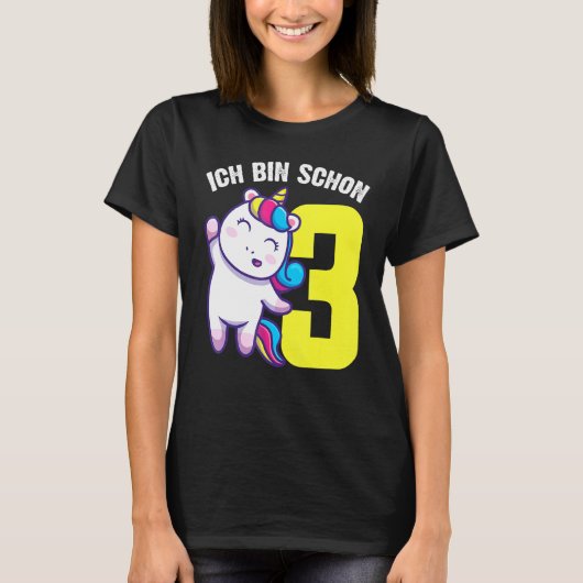 Ich Bin Schon 3 T-shirt (Voorkant)