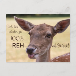 Ich bin zu 100% REH-abilitiert! Briefkaart