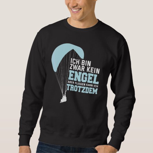 Ich Bin Zwar Kein Engel Parachute Trui (Voorkant)
