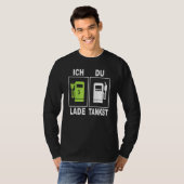 Ich Charge du Tankst ElektroMobility Charging Stat T-shirt (Voorkant volledig)