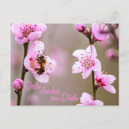 Ich denke een Dich! Briefkaart (Voorkant)
