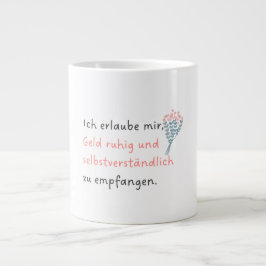 Ich erlaube mir, Geld ruhig und selbstverständlich Grote Koffiekop