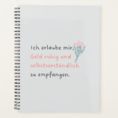 Ich erlaube mir, Geld ruhig und selbstverständlich Planner (Voorkant)
