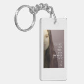 ICH GEH DEN WEG DER WUNDER - Buchcover Sleutelhanger (Voorkant Links)