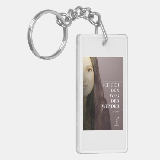 ICH GEH DEN WEG DER WUNDER - Buchcover Sleutelhanger (Voorkant Links)